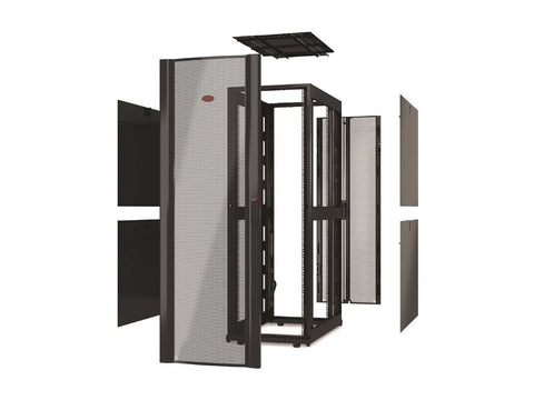 APC NetShelter SX 42U 750mm Wide x 1070mm Deep Enclosure Without Sides Black