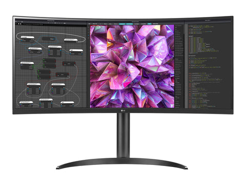 LG 34WQ75C-B Écran LED - incurvé - 34" - 3440 x 1440 UWQHD @ 60 Hz - IPS - 300 cd/m² - 1000:1 - HDR10 - 5 ms - 2xHDMI,DP, USB-C