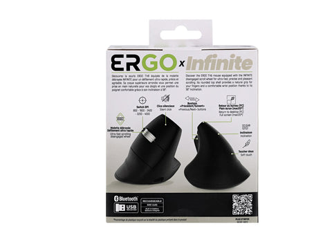 TNB Vertical rechargeable wireless mouse ERGO INFINITE
