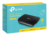 TP-LINK 5-Port-Gigabit-Desktop-Switch - 5x 10/100/1000MBit/s-RJ45-Ports - plastic case (new Design) - V6.0