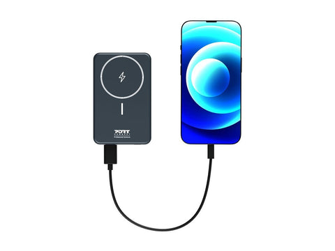 PORT DESIGNS Powerbank 10 000 mAh - Wireless Qi2