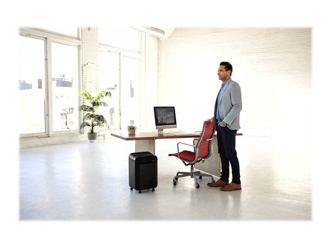 FELLOWES Powershred LX210 Black Shredder Mini Cut 230V EU/UK