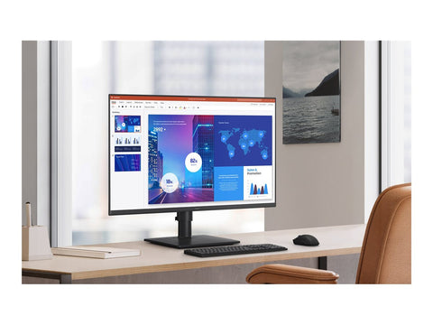 SAMSUNG LS27D400GAUXEN 27p FHD IPS 16:9 100Hz 250cd/m2 5ms 1000:1 2xHDMI DP 1.2 HAS