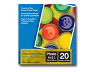 BROTHER Papier photo brillant 10x15 20 f