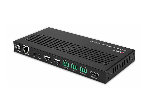 LINDY 4K30 HDMI & USB over IP Decoder