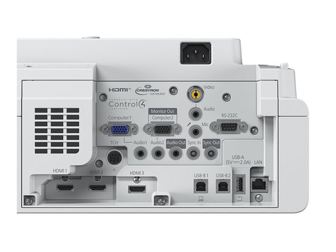EPSON EB-760Wi ultra courte focale interactif laser 41000Lm WXGA 0,27 - 0,37:1 USB2.0 A et B VGA HDMIx3 LAN WIFI RS-232C