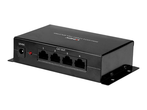 LINDY 300m Cat.6 4 Port VGA Extender