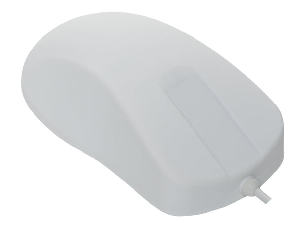 CHERRY AK-PMH1OS-US-W ergonomic hygiene mouse with fully sealed membrane for clinical wipe disinfection DE IP68