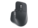 LOGITECH Master Series MX Master 3S Mouse ergonomic optical 7 buttons wireless Bluetooth 2.4 GHz Bolt USB receiver