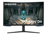 SAMSUNG ODYSSEY G6 - LS32BG650 32p 240Hz SMART Ecran gaming incurvé WQHD 2560x1440 VA 1ms HDR10 350cd/m² enceintes HDMI DP LAN