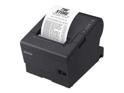 EPSON TM-T88VII 112 High-speed receipt printer USB Ethernet Serial PS Black