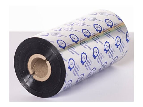BROTHER BWP1D450154 Ruban Noir Cire Premium 154 mm x 450 m - par pack de 5
