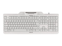 CHERRY KC1000 SC corded Security Keyboard USB ultraflat grey with integrated Smartcard-Terminal (DE)