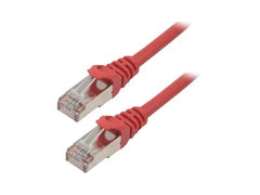 MCL Câble réseau RJ45 cuivre CAT 6 S/FTP - 2m Rouge