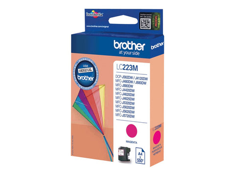 BROTHER LC-223 cartouche d encre magenta capacité standard 550 pages pack de 1