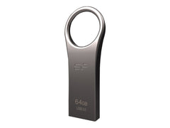 SILICON POWER memory USB Jewel J80 32Go USB 3.0 COB Silver Metal