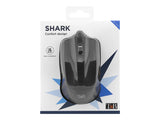 TNB SHARK 1000Dpi Wired Optical Mouse Usb Port Long 1.8M Cable 2 Buttons And Clickable Scroll Mac / Pc / Linux Compatible