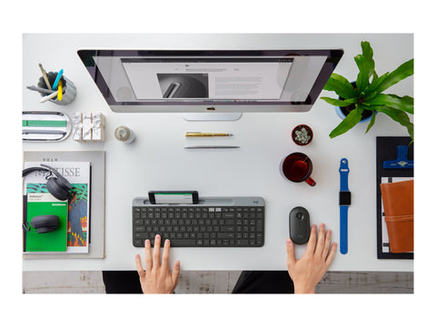 LOGITECH Pebble M350 Wireless Mouse graphite EMEA