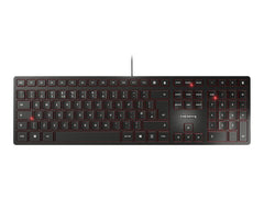 CHERRY KC 6000 SLIM 105+6 key USB black keyboard QWERTY (GB)