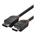 LINDY 0.5m DisplayPort 1.2 Cable Black