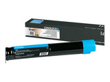 LEXMARK C950 cartouche de toner cyan capacité standard 24.000 pages pack de 1