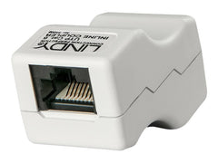 LINDY RJ45 UTP Line Coupler Cat.6 Plastic Case unshielded