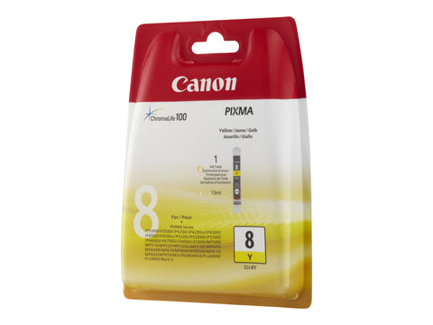 CANON CLI-8Y cartouche dencre jaune capacite standard 13ml pack de 1