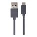 LOGI USB-A to micro chrg. cable GRPH