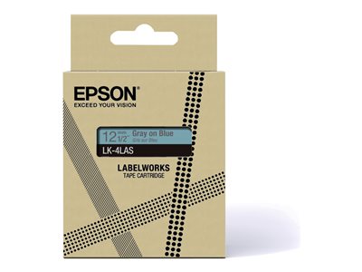 EPSON Colour Tape Blue/Grey 12mm 8m