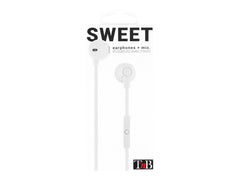 TNB SWEET - Earphones + microphone - White