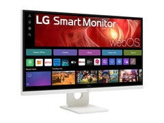 LG 27U731SA-W 27p Smart Monitor UHD IPS WebOS 60Hz 5ms 350cd/m2 HDMI2.1x2 USB C PD 65W