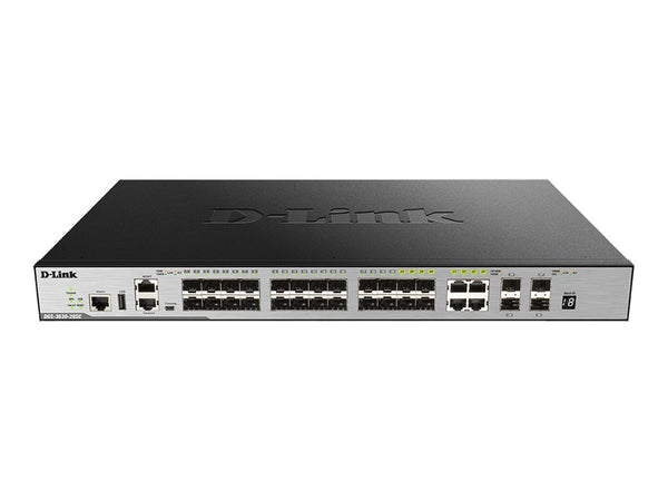 D-LINK DGS-3630-28SC/SI/E 28-Port Layer 3 Fiber Gigabit Stack Switch SI