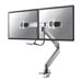 NEOMOUNTS NM-D775DXSILVER Desk Mount