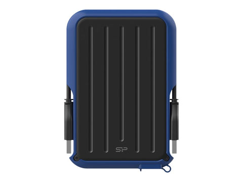 SILICON POWER External HDD Armor A66 2.5p 4To USB 3.2 IPX4 Blue
