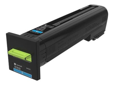 LEXMARK CX82x CX860 Cartouche de toner Corporate cyan haute capacité 17K