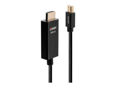 LINDY 0.5m Mini DP to HDMI Adapter Cable