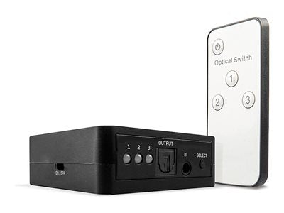 LINDY 3 Port TosLink Optic. Audio Switch