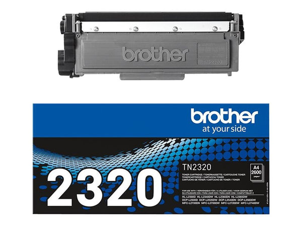BROTHER TN-2320 toner noir haute capacité 2.600 pages pack de 1