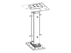 APC HyperPod Frame Raised Floor Support Stand 36