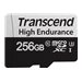 TRANSCEND USD350V 256Go microSD w/adp