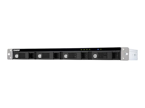 QNAP TR-004U 4-bay Rackmount 1U 12 short-depth rackmount 3.5p SATA HDD USB 3.0 type-C hardware RAID external enclosure