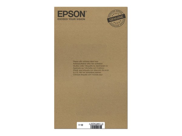 EPSON 3LB T0807 ink cartridge black and five colour standard capacity black and colour: 7.4ml 6-pack online packaging