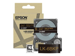 EPSON Metallic Tape Black/Gold 24mm 9m