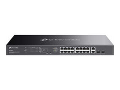 TP-LINK Omada 20-Port Gigabit Easy Managed Switch with 16-Port PoE+ 16x Gigabit PoE+ Ports 2x Gigabit Non-PoE Ports