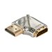 LINDY CROMO HDMI Adapter 90degree Right