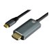 MCL CÃ¢ble USB type C mÃ¢le / HDMI 2.0 mÃ¢l