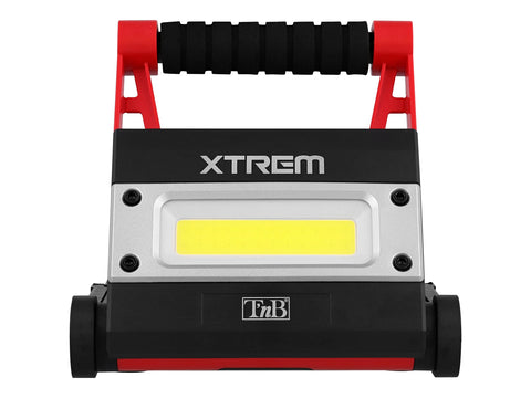 TNB XTREMWORK Floodlight With Powerbank Black