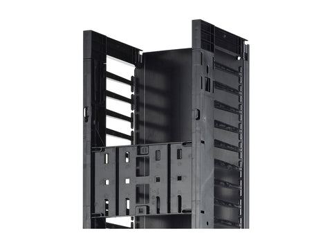 APC Valueline Vertical Cable Manager for 2 and 4 Post Racks 84p X 12p Single-Sided with Door