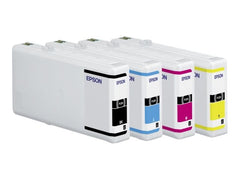 EPSON 1LB WP4000/4500 ink cartridge yellow extra high capacity 3.400 pages 1-pack blister without alarm
