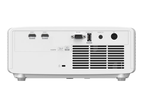 OPTOMA ZW350e WXGA 1280x800 4000lm Laser Projector 300000:1 TR 1.54:1 1.72:1 2H USB-A Power HP 1x 15W 3Kg Blanc